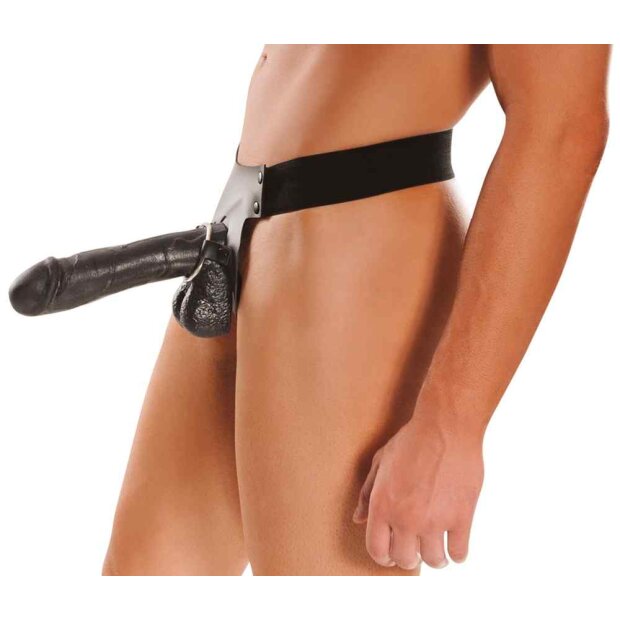 Fetish Fantasy BIG Daddy Hollow Strap-on Beige 25 cm ⌀ 3,5 cm