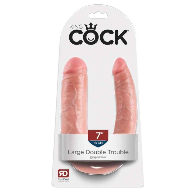 King Cock Large Double Trouble