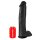 King Cock with Balls Dildo Schwarz 38 cm