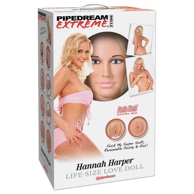 Pipedream Extreme Toyz Hannah Harper Life-Size Love Doll