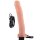 Fetish Fantasy Vibrating Hollow Strap-On Beige 27,5 cm ⌀ 4,8 cm Taille 132 cm