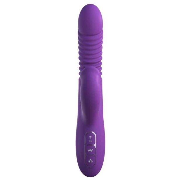 Pipedream Fantasy for Her Ultimate Thrusting Vibrator Lila 24 cm ⌀ 3,4 cm