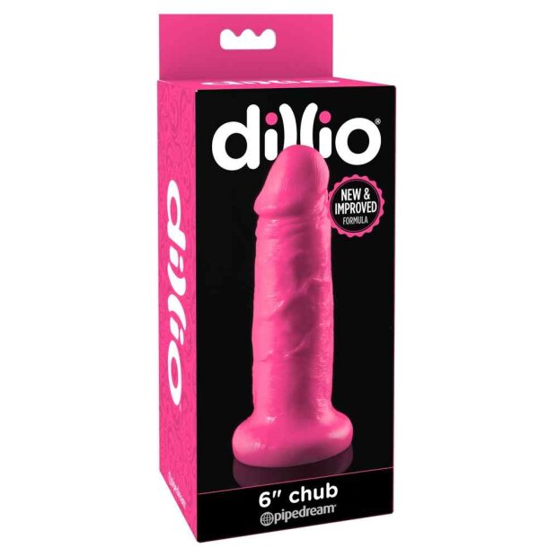 Pipedream Dillio Chub Dildo Pink 15 cm