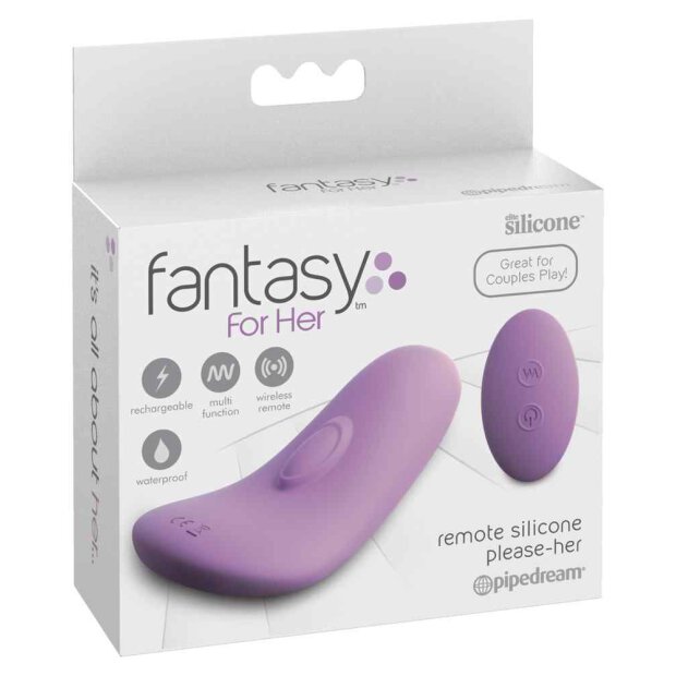 Fantasy for Her remote silicone please-her