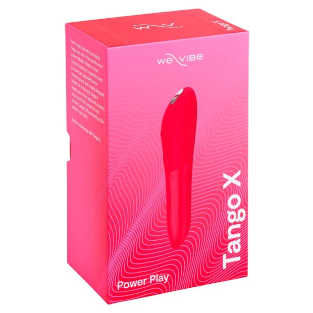 WE-VIBE Tango X mini-vibromasseur rouge