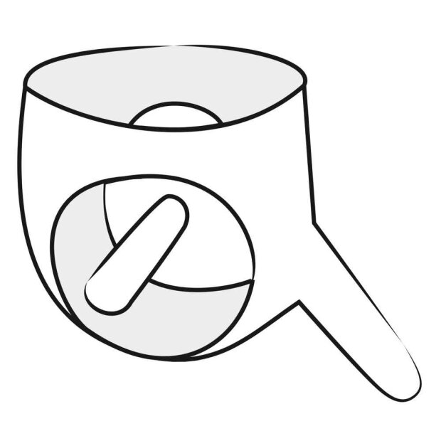 Mens Latex Briefs black L