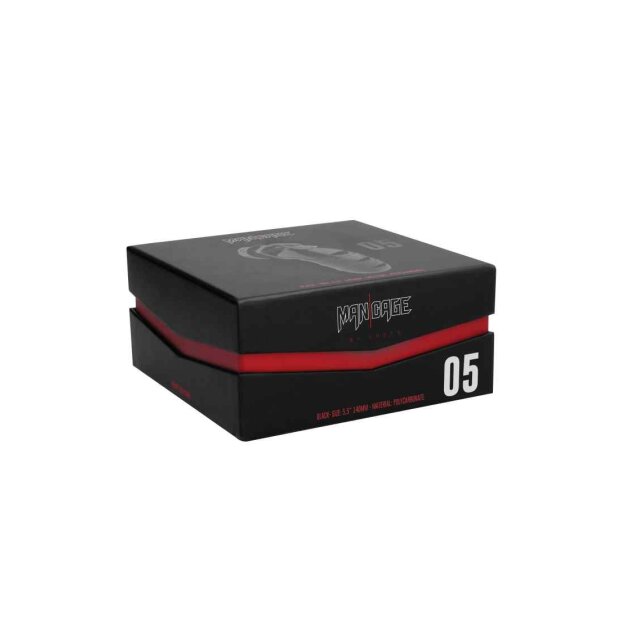 Model 05 - Chastity - 5.5" - Cock Cage - Black