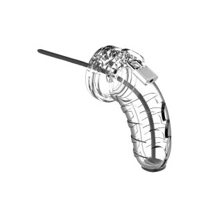 Model 16 - Chastity - 4.5" - Cock Cage mit Urethal -...