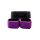 Reversible Collar und Wrist Cuffs - Purple