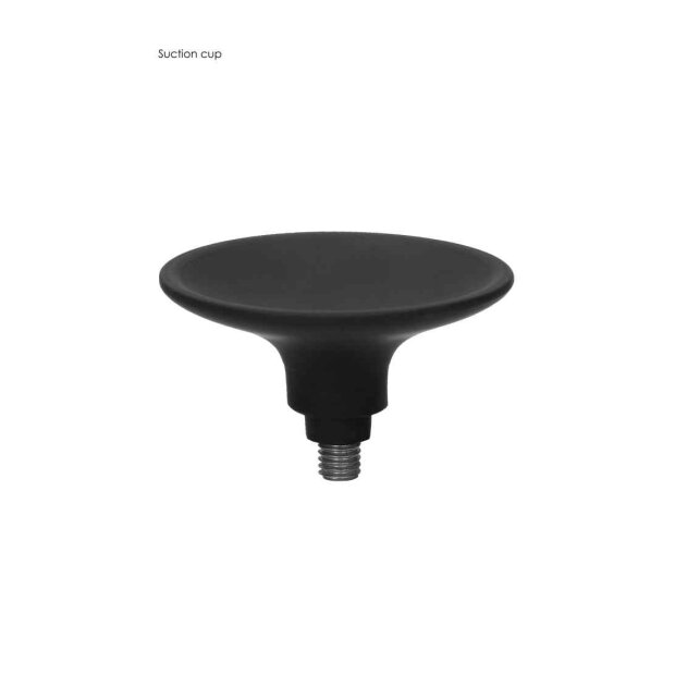 Shots - Ouch! Interchangeable Butt Plug Set Rounded Large Analplug Schwarz 3 Teilig