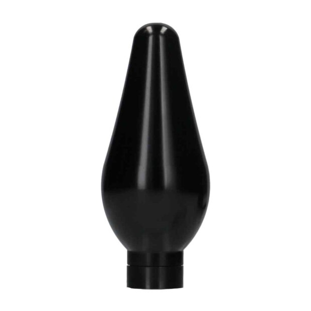 Shots - Ouch! Interchangeable Butt Plug Set Rounded Large Analplug Schwarz 3 Teilig