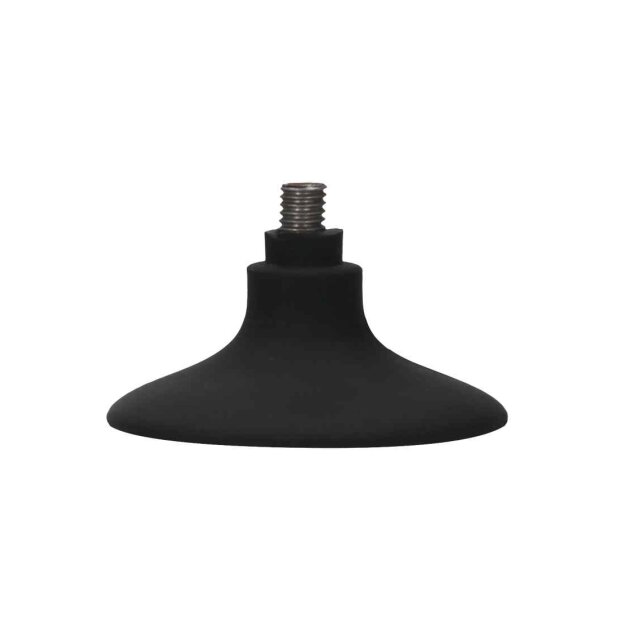 Shots - Ouch! Interchangeable Butt Plug Set Rounded Large Analplug Schwarz 3 Teilig