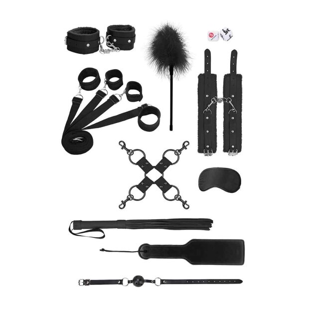 Bed Bindings Restraint Kit Black