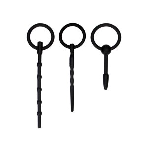 Urethral Sounding Plug Set - Black