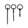 Urethral Sounding Plug Set - Black