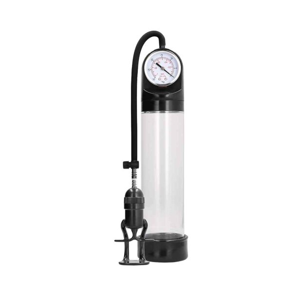 Deluxe  Pump With Advanced PSI Gauge Transparent