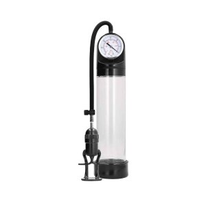 Deluxe  Pump With Advanced PSI Gauge Transparent