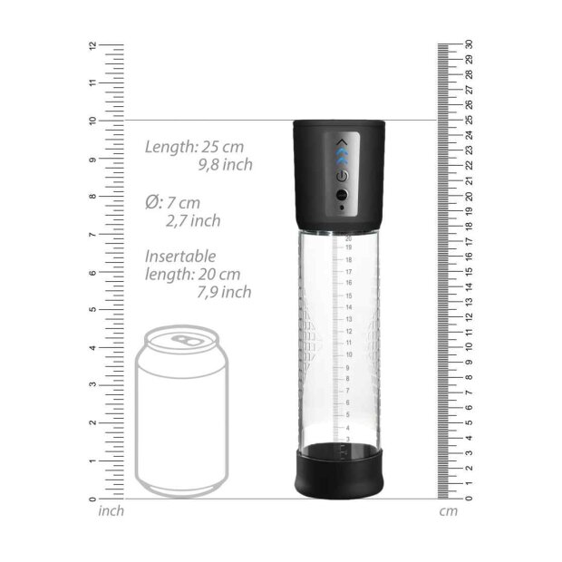 Premium Rechargeable Automatic Pump - Transparent