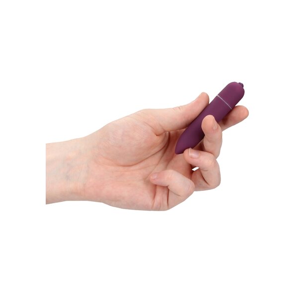 Shots Mini Clitoral Power Bullet Vibrator Lila 8,5 cm ø 1,8 cm