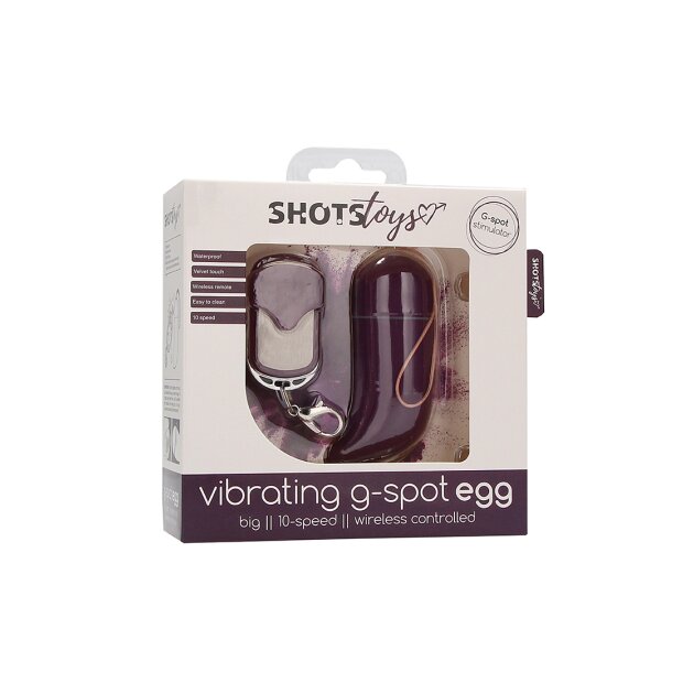 Shots Wireless Vibrating G-Spot Egg Vibro-Ei Lila