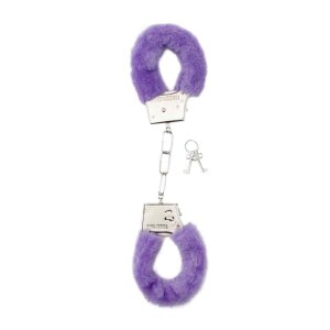 Furry Handcuffs Purple