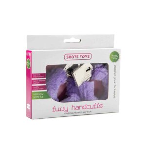 Furry Handcuffs Purple