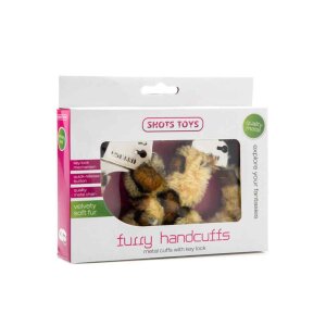 Furry Handcuffs Cheetah