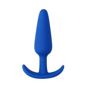Shots Slim Butt Plug Blue Analplug Blau ⌀ 2,2 cm