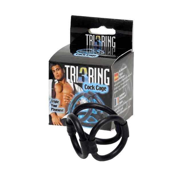 Tri Ring Cock Cage
