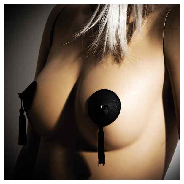 Bijoux Indiscrets Burlesque Pasties Black