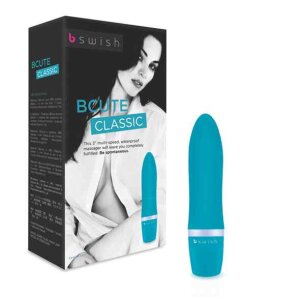 B Swish Bcute Classic Vibrator Türkis 10 cm ⌀ 2 cm