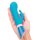 B Swish bwild Deluxe Bunny Rabbit Vibrator Blau 19,3 cm ⌀ 3,75 cm