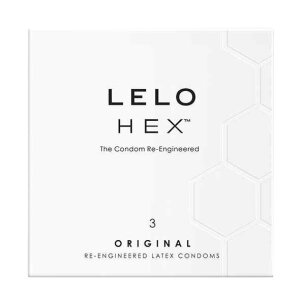 LELO - HEX Condoms Original 3 Pack