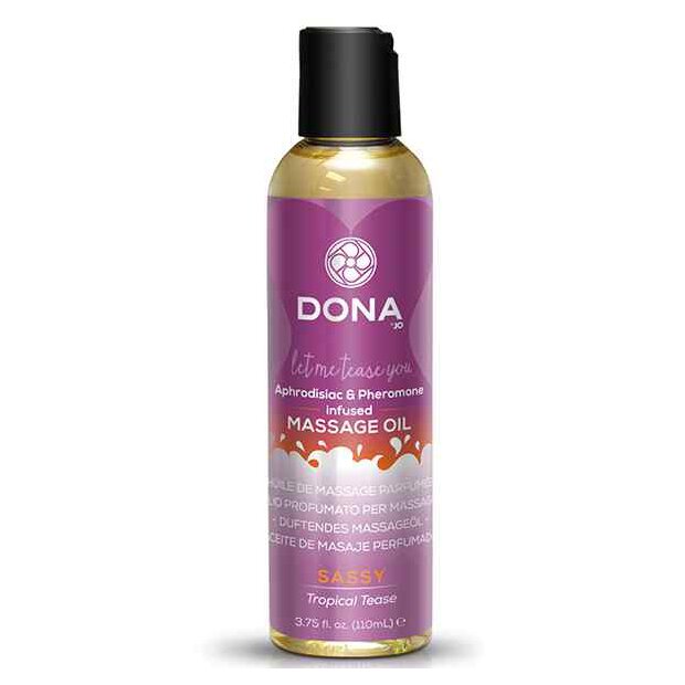Dona Scented Massage Oil Tropical Tease 110 ml