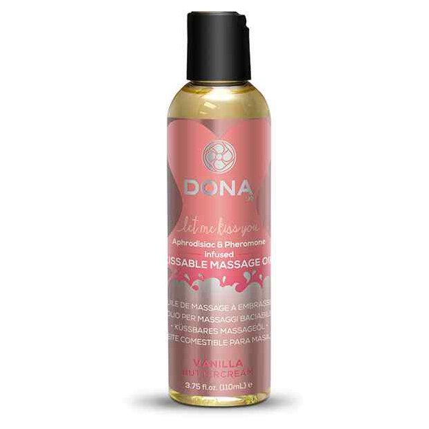 Dona Kissable Massage Oil Vanilla Buttercream 110 ml