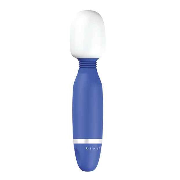 B Swish bthrilled Classic Wand Massager Blau 20 cm ⌀ 4,5 cm