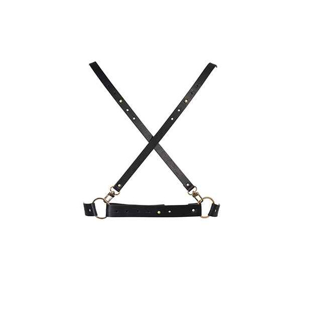 Bijoux Indiscrets Maze X Harness Black