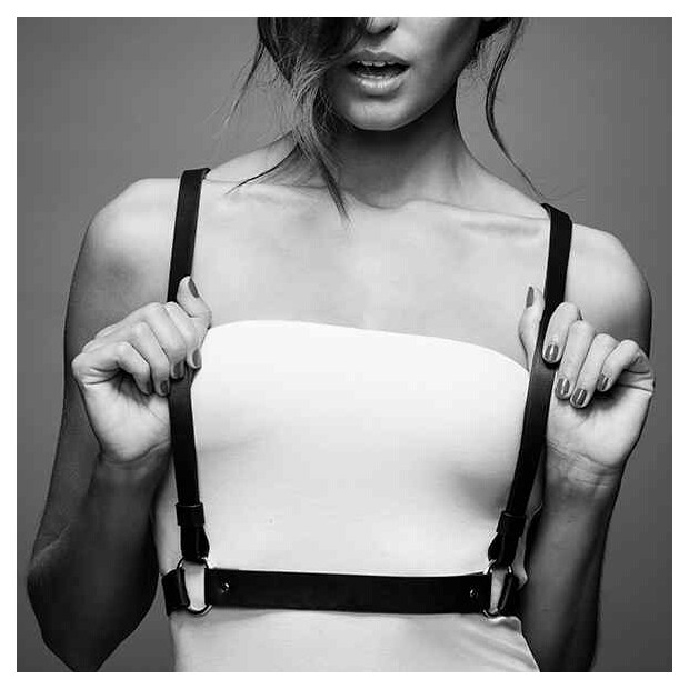 Bijoux Indiscrets Maze X Harness Black