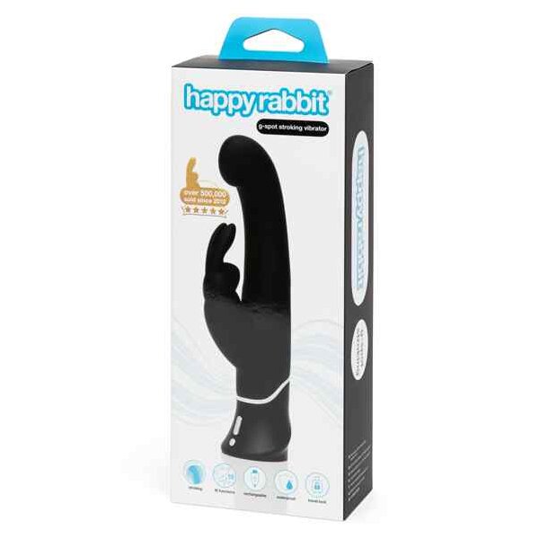 Happy Rabbit - G-Spot Stroker Rabbit Vibrator Black