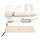 Le Wand Powerful Plug-In Wand Massager Beige 34 cm ⌀ 6,2 cm