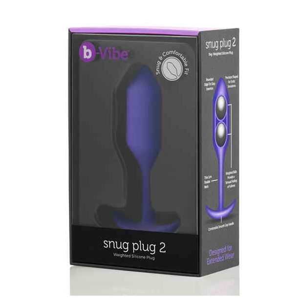 B-Vibe - Snug Butt Plug 2 Purple