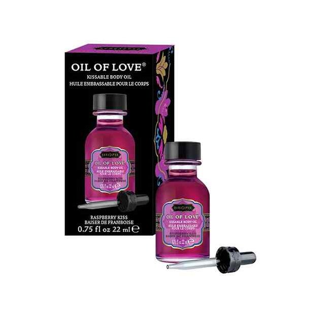 Kama Sutra Oil of Love Kissable Body Oil Raspberry Kiss 22 ml