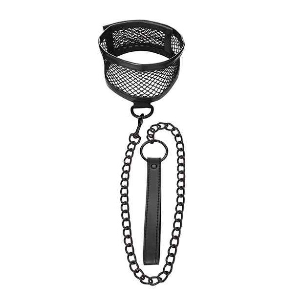 S&M Fishnet Collar and Leash