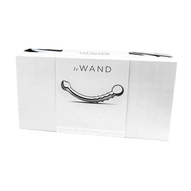 Le Wand Stainless Steel Bow Metalldildo Silber 17,8 cm