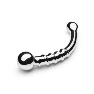 Le Wand Stainless Steel Bow Metalldildo Silber 17,8 cm