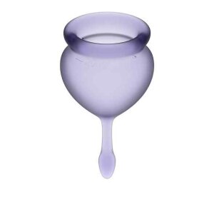Satisfyer - Feel Good Menstrual Cup Set Lila