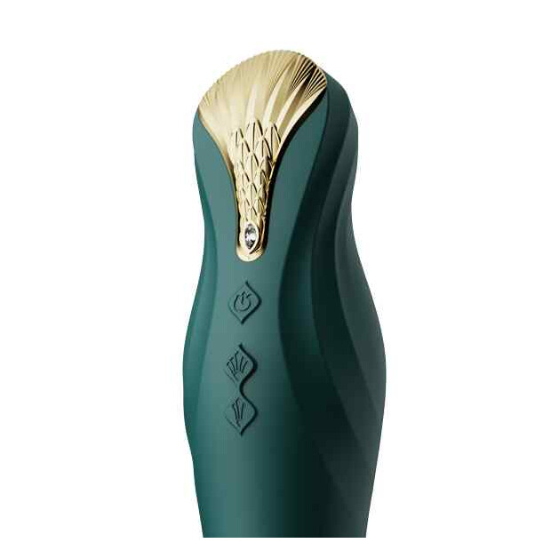 Zalo King Vibrating Thruster Turquoise Green