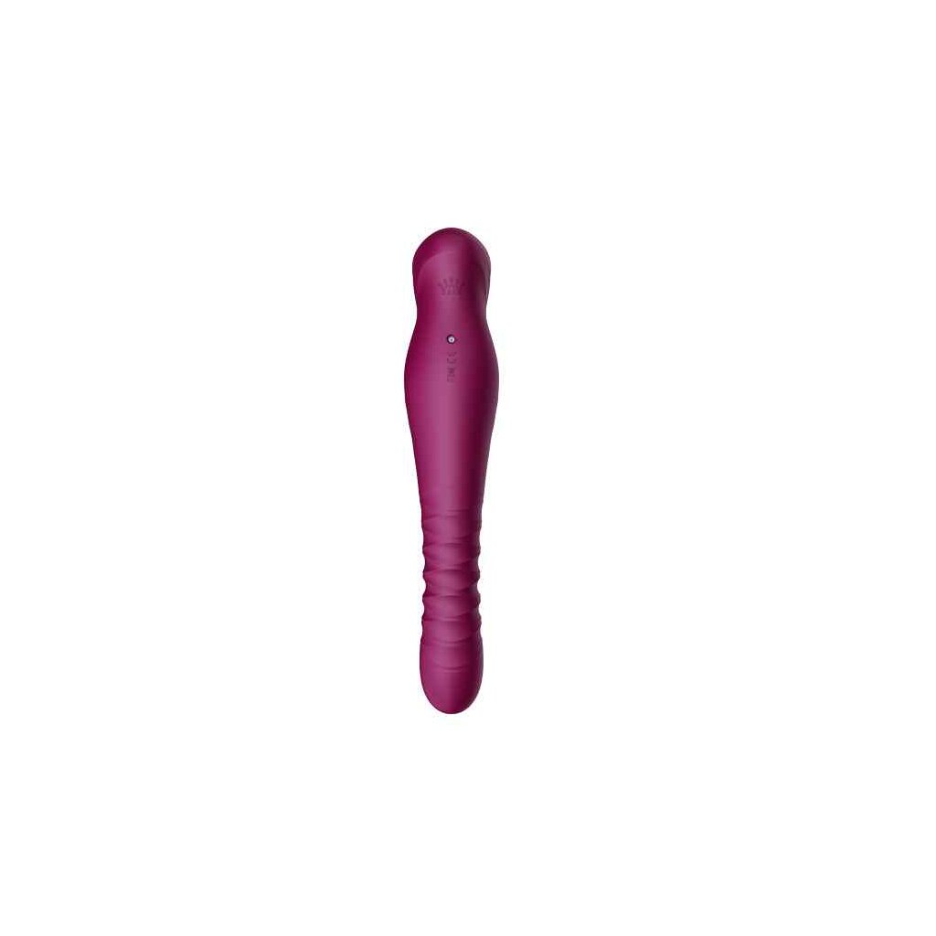 Zalo King Vibrating Thruster Velvet Purple, 186,95