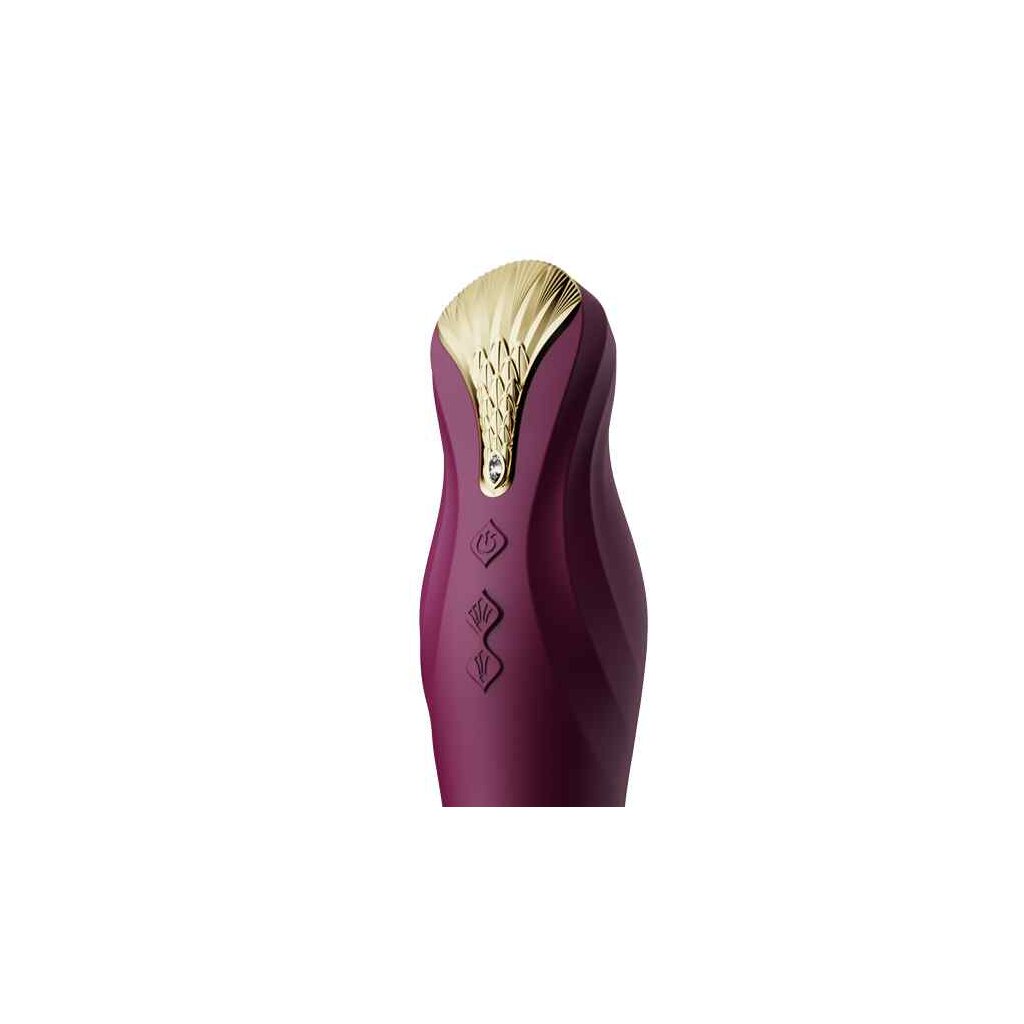 Zalo King Vibrating Thruster Velvet Purple, 186,95