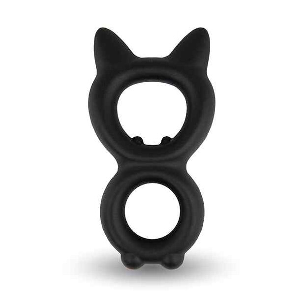 VelvOr Rooster Kalf Cat Shaped Cock Ring Design